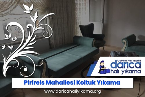 Koltuk Yıkama İşlerimiz