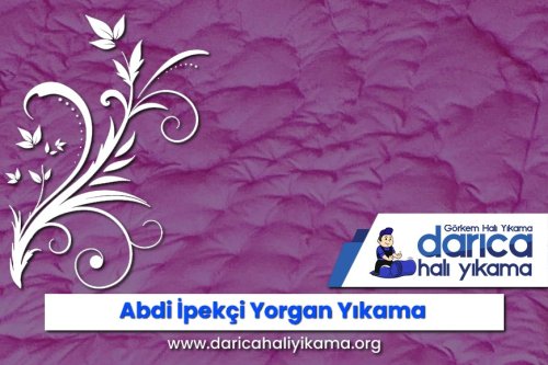 Yorgan Yıkama İşlerimizden