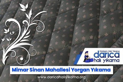 Yorgan Yıkama İşlerimizden