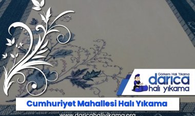 Cumhuriyet Mahallesi Halı Yıkama