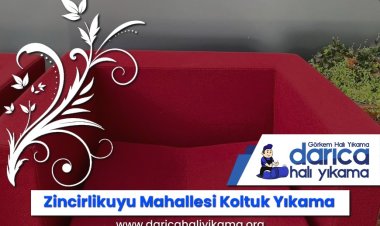 Zincirlikuyu Mahallesi Koltuk Yıkama