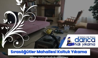 Sırasöğütler Mahallesi Koltuk Yıkama