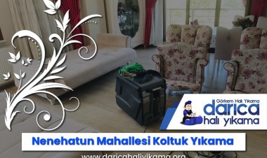 Nenehatun Mahallesi Koltuk Yıkama