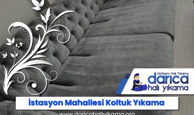 İstasyon Mahallesi Koltuk Yıkama