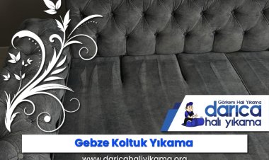 Gebze Koltuk Yıkama