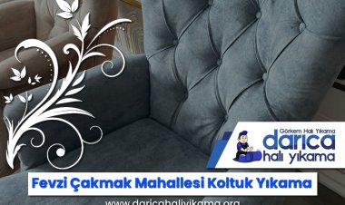 Fevzi Çakmak Mahallesi Koltuk Yıkama