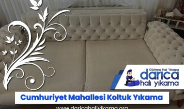 Cumhuriyet Mahallesi Koltuk Yıkama