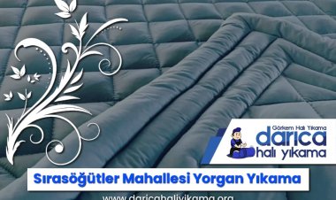 Sırasöğütler Mahallesi Yorgan Yıkama