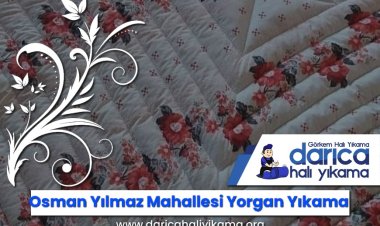 Osman Yılmaz Mahallesi Yorgan Yıkama