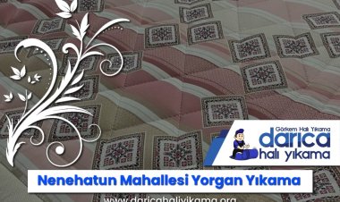 Nenehatun Mahallesi Yorgan Yıkama