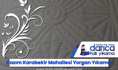 Kazım Karabekir Mahallesi Yorgan Yıkama