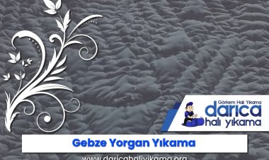 Gebze Yorgan Yıkama