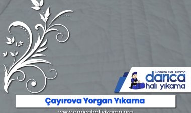 Çayırova Yorgan Yıkama