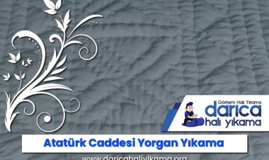 Atatürk Caddesi Yorgan Yıkama