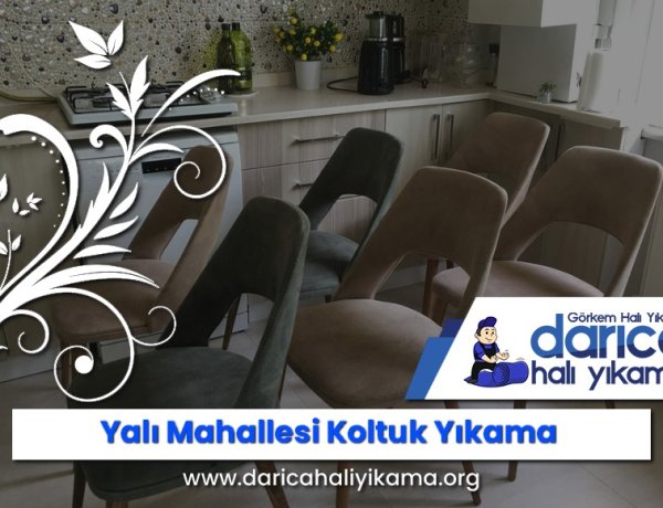 Yalı Mahallesi Koltuk Yıkama