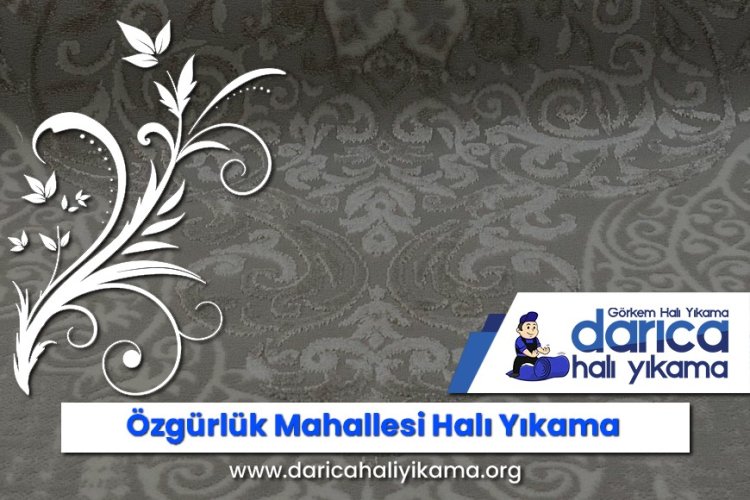 Özgürlük Mahallesi Halı Yıkama
