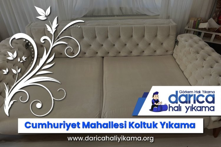 Cumhuriyet Mahallesi Koltuk Yıkama