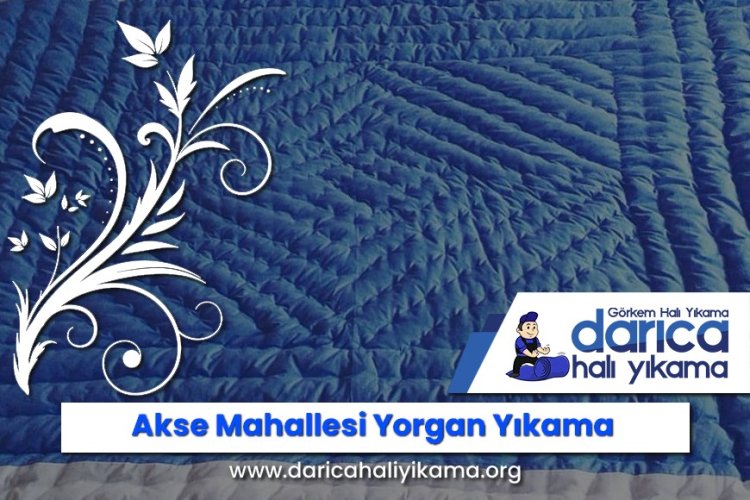 Akse Mahallesi Yorgan Yıkama