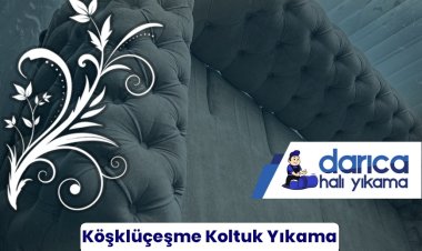 Köşklüçeşme Koltuk Yıkama