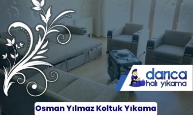 Osman Yılmaz Koltuk Yıkama