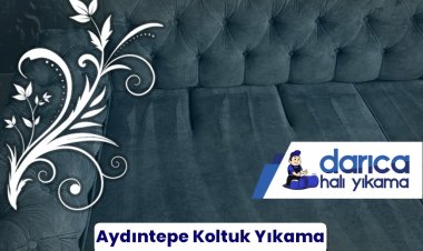 Aydıntepe Koltuk Yıkama