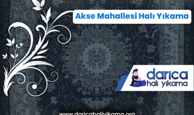 Akse Mahallesi Halı Yıkama