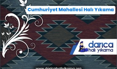 Cumhuriyet Mahallesi Halı Yıkama
