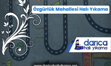 Özgürlük Mahallesi Halı Yıkama