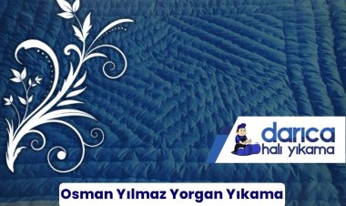 Osman Yılmaz Mahallesi Yorgan Yıkama