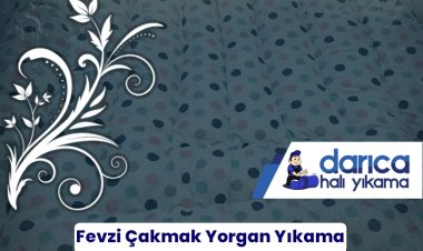 Fevzi Çakmak Mahallesi Yorgan Yıkama