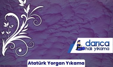 Atatürk Caddesi Yorgan Yıkama